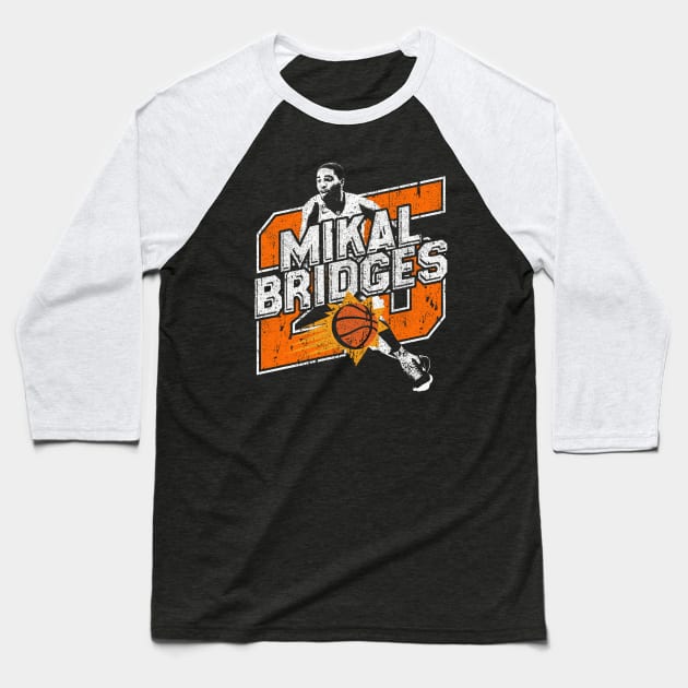 Mikal Bridges Baseball T-Shirt by huckblade